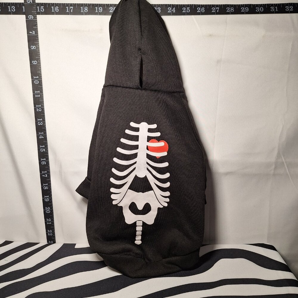 NWT Bark Skeleton Hoodie for Dogs S - Picture 2 of 6
